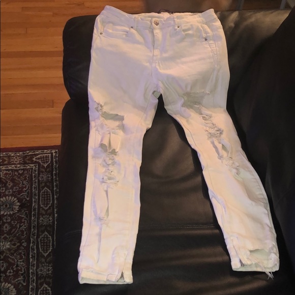 White ZARA pants summer/spring collection size 8 - Picture 3 of 7